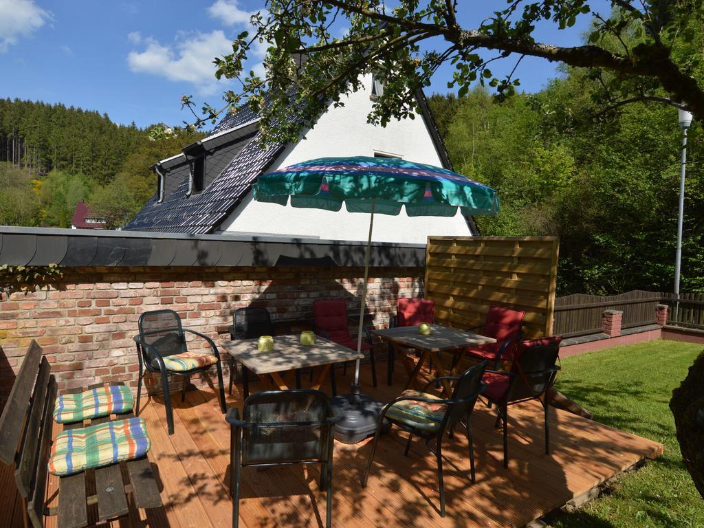 Holiday Home With Garden In Hellenthal Eifel Exteriör bild